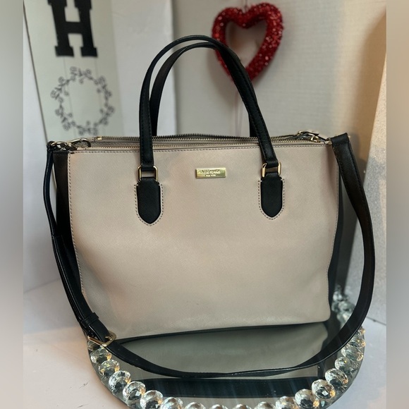 Kate Spade Black and Cream Satchel shoulder bag - Picture 5 of 15